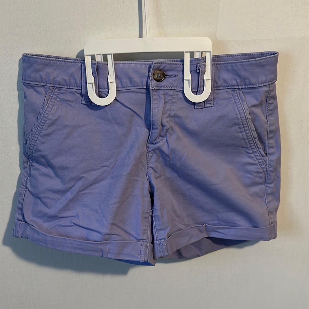 Purple shorts